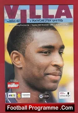 Aston Villa v Manchester United 2000