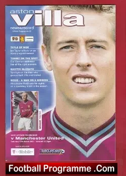 Aston Villa v Manchester United 2003