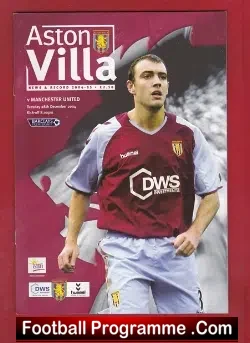Aston Villa v Manchester United 2004