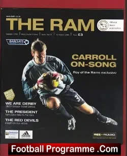 Derby County v Manchester United 2008