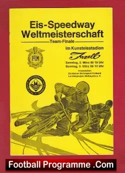 Germany ICE Speedway World Team Final 1985 – Inzell
