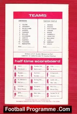 Heart Of Midlothian v Clyde 1972 - Multi Signed Autographed - football programme