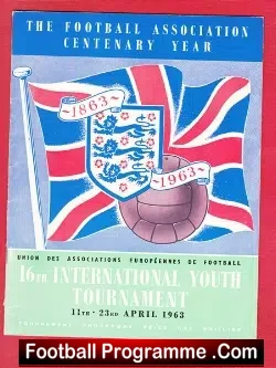 International Youth Tournament 1963 – Wembley