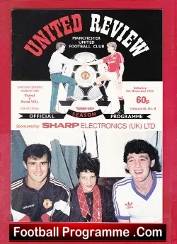 Manchester United v Aston Villa 1988