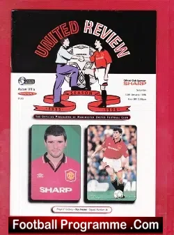 Manchester United v Aston Villa 1996