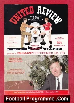Manchester United v Newcastle United 1987 – Ferguson 1st Season