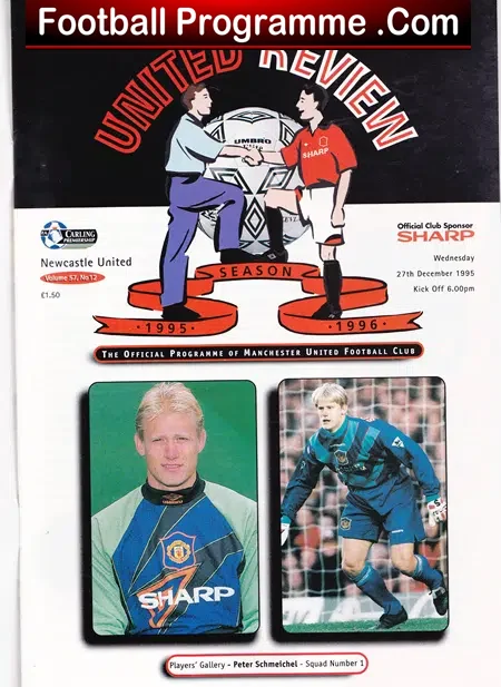 Manchester United v Newcastle United 1995 – Gift Wrap Cover