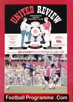 Manchester United v Newcastle United 1989