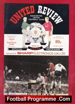 Manchester United v Nottingham Forest 1990