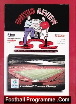Manchester United v Nottingham Forest 1996