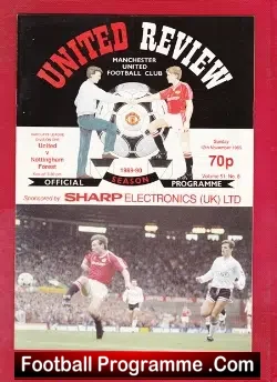 Manchester United v Nottingham Forest 1989