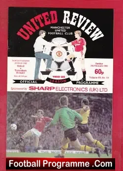 Manchester United v Tottenham 1989