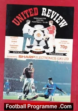 Manchester United v Tottenham 1989 – League Cup