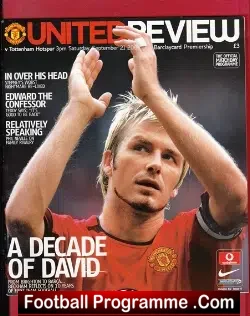 Manchester United v Tottenham 2002