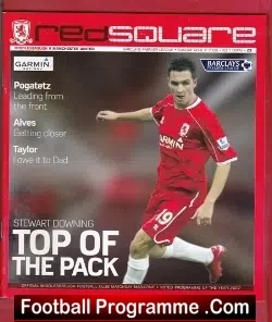 Middlesbrough v Manchester United 2008
