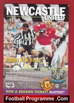 Newcastle Uited v Manchester United 2000