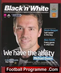Newcastle United v Manchester United 2008