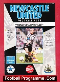Newcastle United v Manchester United 1994