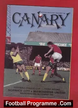 Norwich City v Manchester United 1979 – League Cup