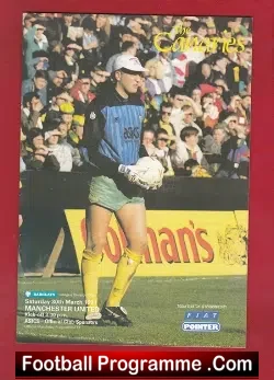 Norwich City v Manchester United 1991