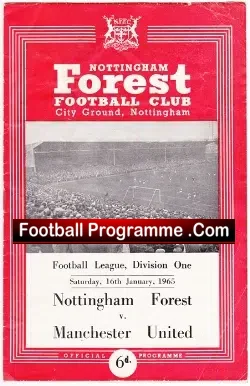 Nottingham Forest v Manchester United 1965