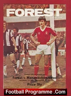 Nottingham Forest v Manchester United 1980