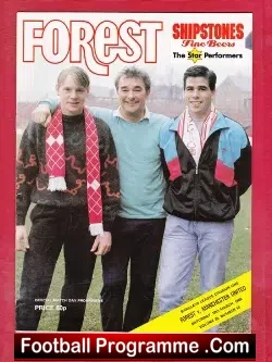 Nottingham Forest v Manchester United 1988