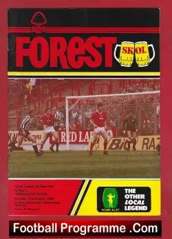 Nottingham Forest v Manchester United 1985