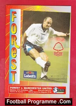 Nottingham Forest v Manchester United 1995