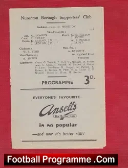 Nuneaton Borough v Rugby Town 1951