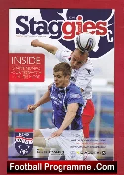 Ross County v Manchester United 2013 – Pre Season Friendly Match