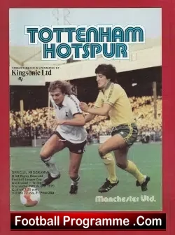 Tottenham Hotspur v Manchester United 1979 – League Cup