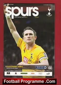 Tottenham Hotspur v Manchester United 2008