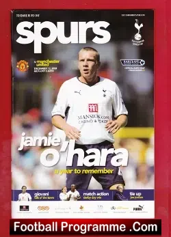 Tottenham Hotspur v Manchester United 2008