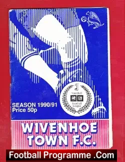 Wivenhoe Town v Tooting Mitcham United 1990