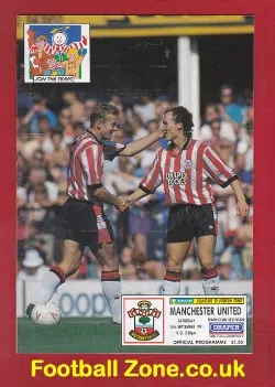 Southampton v Manchester United 1991