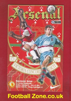 Arsenal v Manchester United 1997