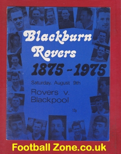 Blackburn Rovers v Blackpool 1975 – Anglo Scottish Cup