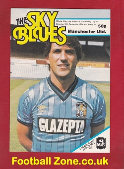 Coventry City v Manchester United 1984