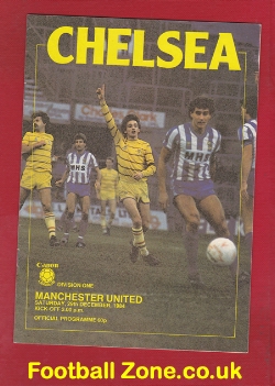 Chelsea v Manchester United 1984