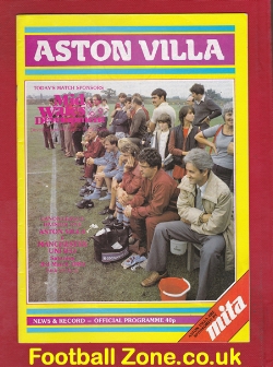 Aston Villa v Manchester United 1984