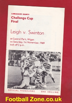 Leigh Rugby v Swinton 1969 – Challenge Cup Final