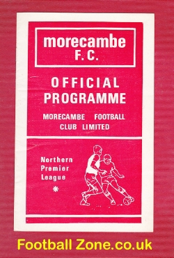 Morecambe v Fleetwood Town 1973 – Watney Cup