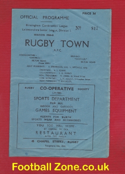 Rugby Town v Tamworth 1951