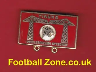 Middlesbrough Speedway Badge - Tigers - Reeves
