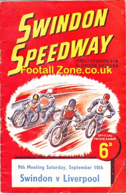 Swindon Speedway v Liverpool 1949 – First Season