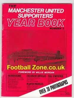 Manchester United Supporters Yearbook 1974 - 2nd Division Season