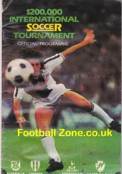 Australia v Tottenham 1980 - Tournament - Vasco Da Gama Udinese