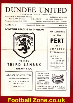 Dundee United v Third Lanark 1963