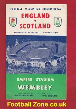 England v Scotland 1955 - Duncan Edwards Record